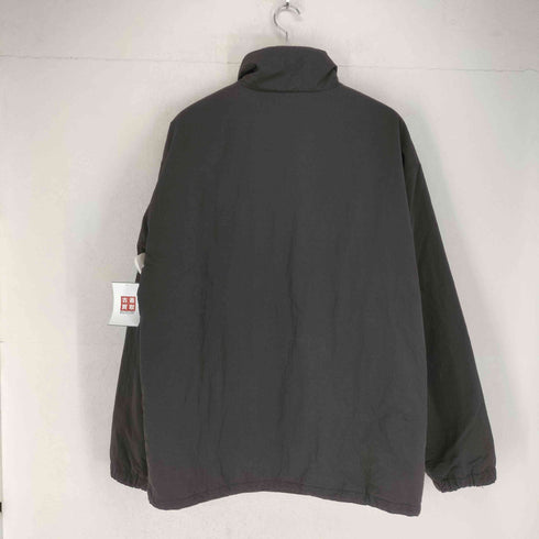 タウンクラフト TOWNCRAFT ロゴ刺繍ハーフジップナイロンジャケット メンズ  L